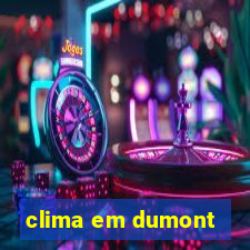 clima em dumont