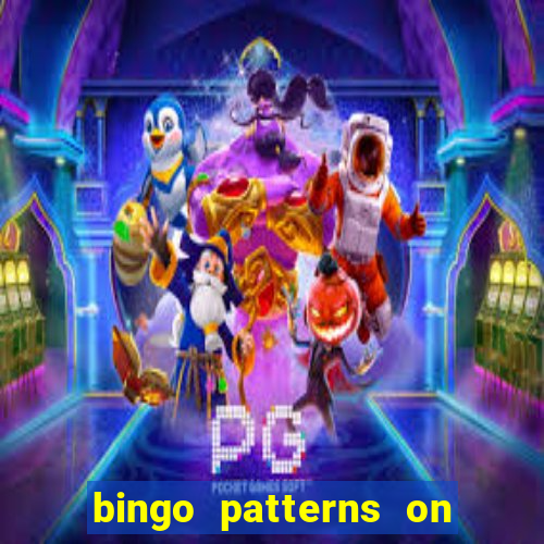 bingo patterns on slot machines