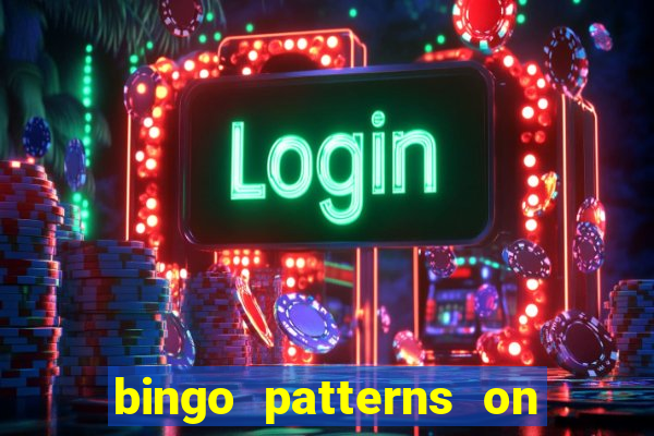 bingo patterns on slot machines