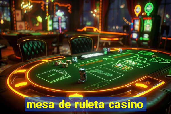 mesa de ruleta casino