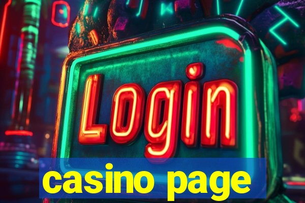 casino page