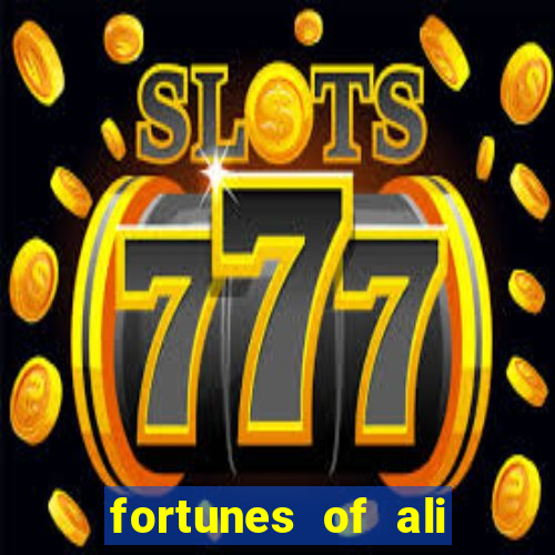 fortunes of ali baba slot