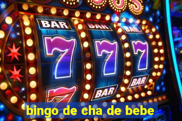 bingo de cha de bebe