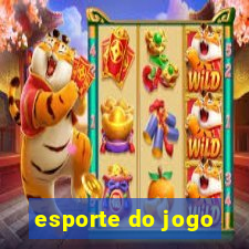 esporte do jogo