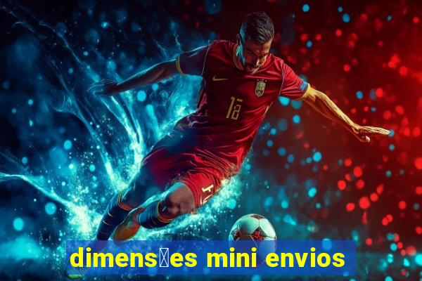 dimens玫es mini envios