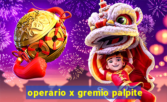 operario x gremio palpite