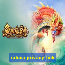 raluca privacy link