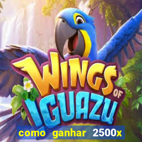 como ganhar 2500x no fortune tiger