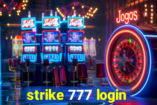 strike 777 login