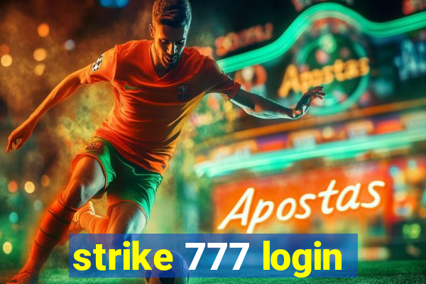 strike 777 login