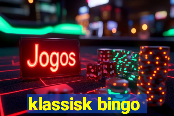 klassisk bingo