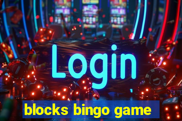 blocks bingo game