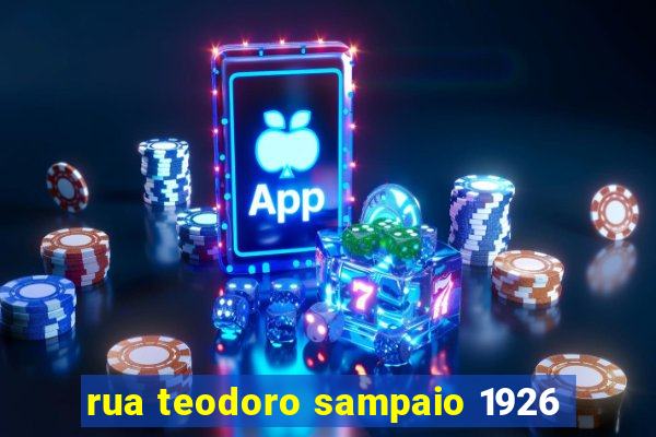 rua teodoro sampaio 1926