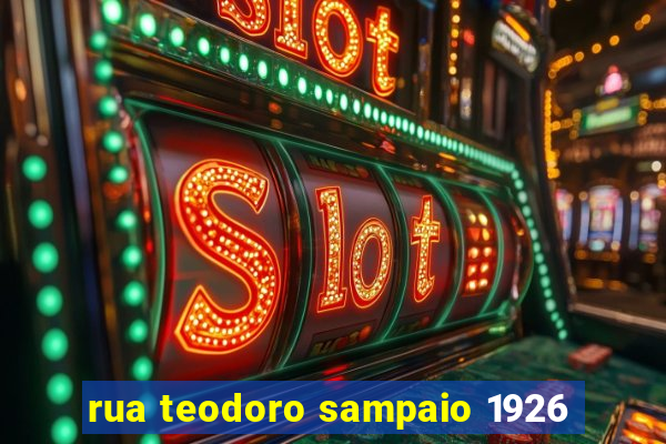 rua teodoro sampaio 1926