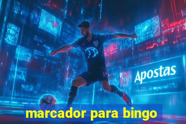 marcador para bingo