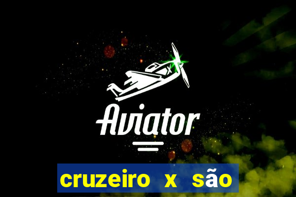 cruzeiro x são paulo futemax