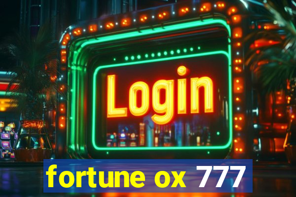 fortune ox 777