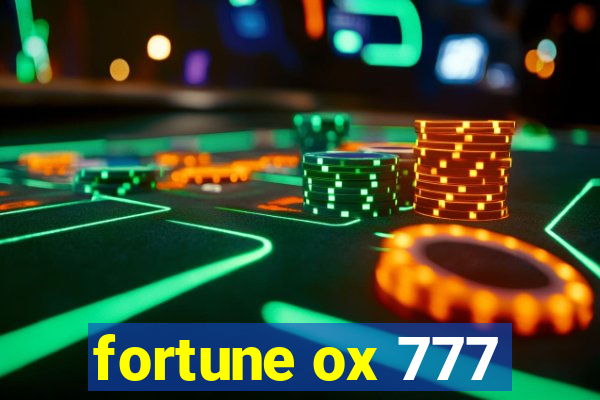 fortune ox 777