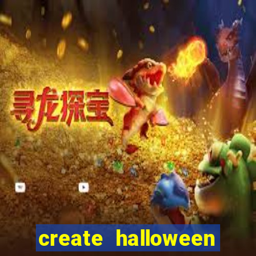 create halloween bingo card