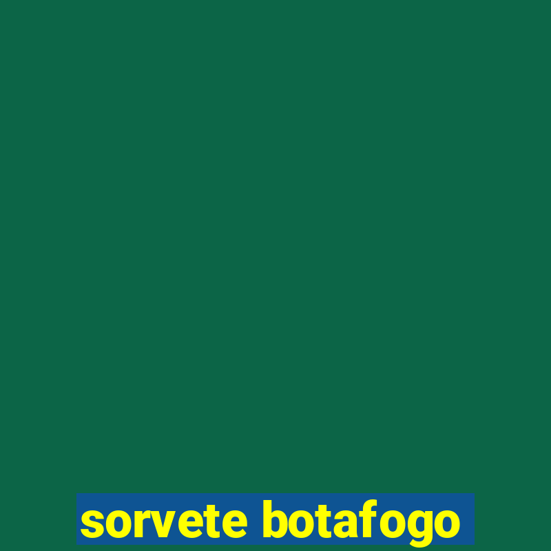 sorvete botafogo