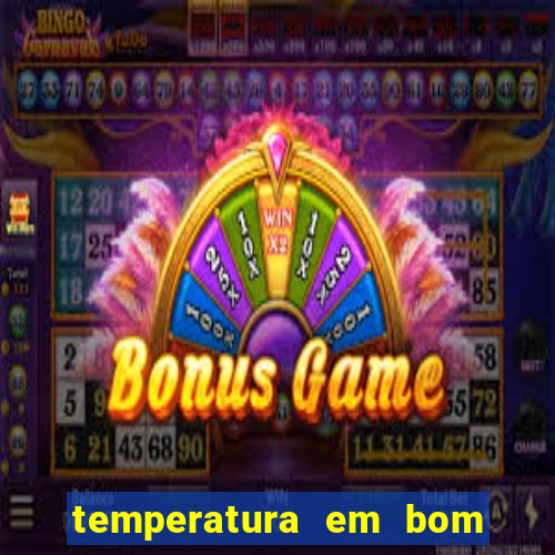 temperatura em bom jesus da lapa