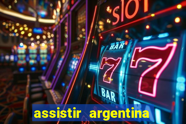 assistir argentina x canada ao vivo