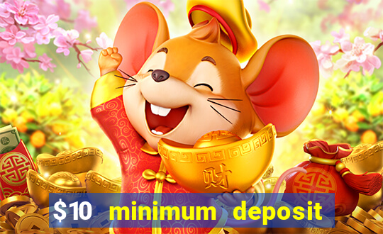 $10 minimum deposit australian casinos