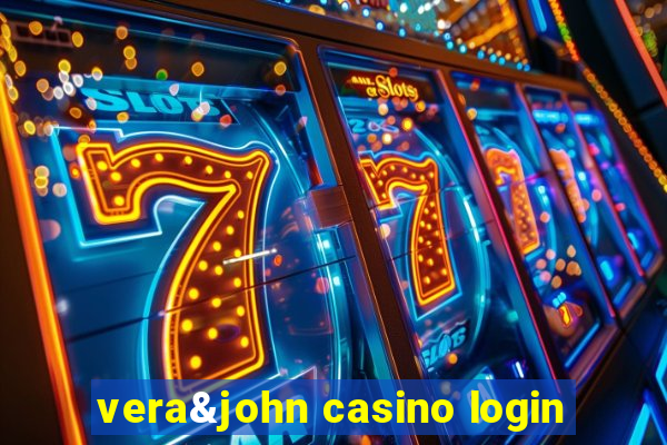 vera&john casino login