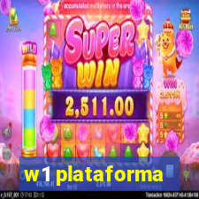 w1 plataforma