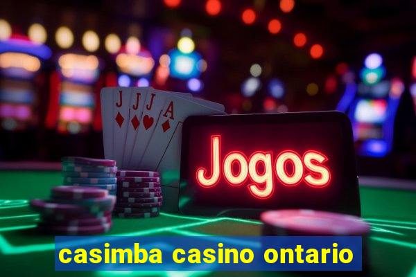 casimba casino ontario