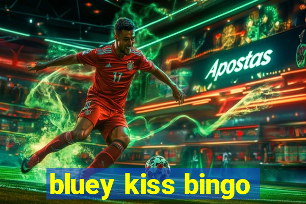 bluey kiss bingo