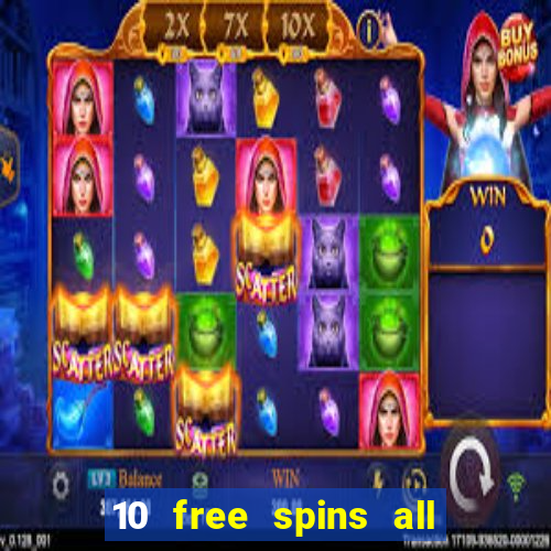 10 free spins all british casino