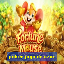 poker jogo de azar