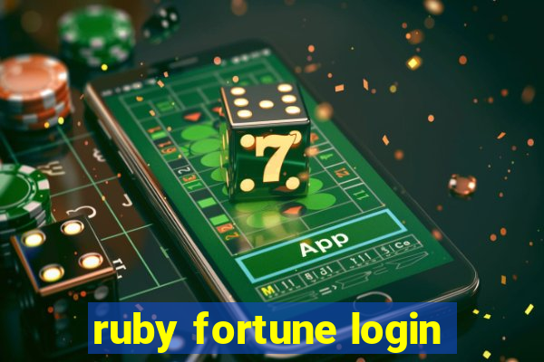 ruby fortune login