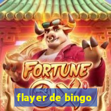 flayer de bingo