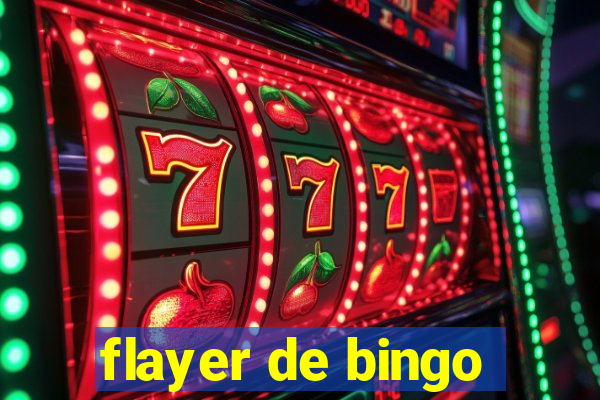 flayer de bingo