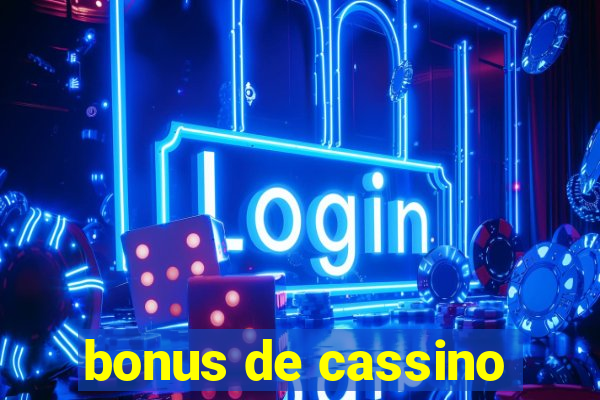 bonus de cassino