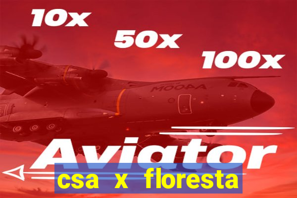 csa x floresta onde assistir