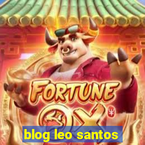 blog leo santos