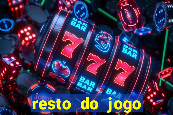 resto do jogo placar atual