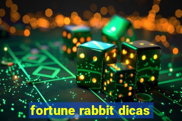 fortune rabbit dicas