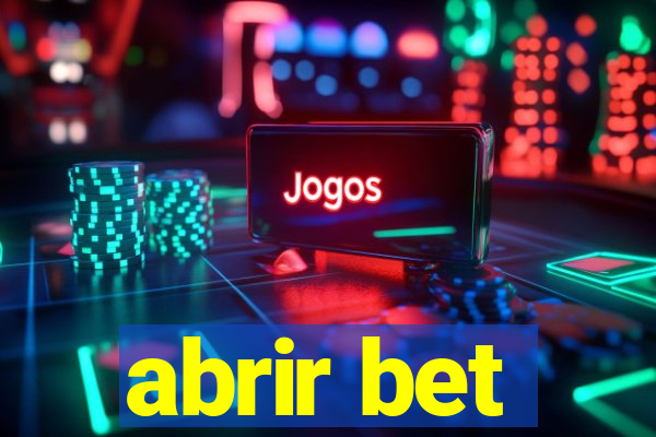 abrir bet