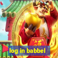 log in babbel