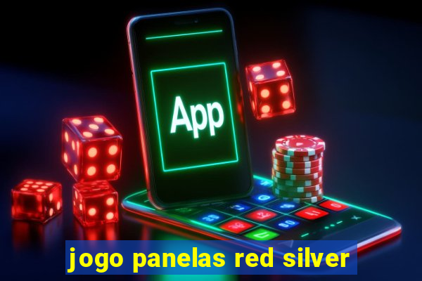 jogo panelas red silver