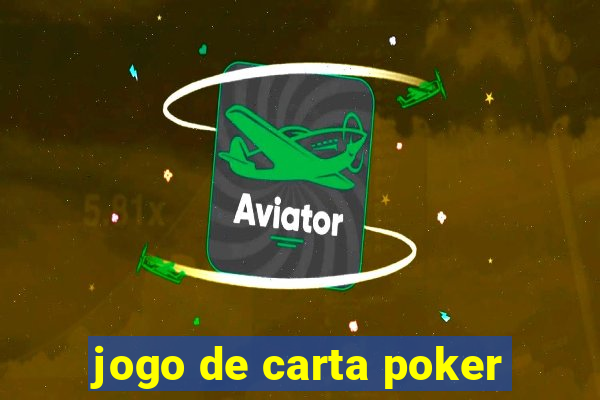 jogo de carta poker