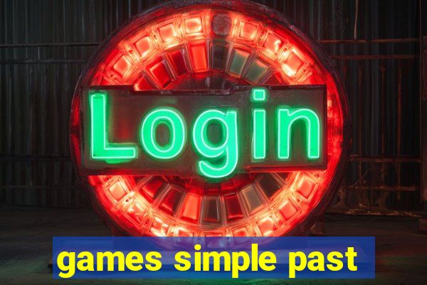 games simple past