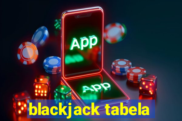 blackjack tabela