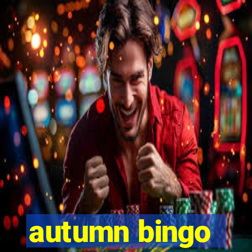 autumn bingo