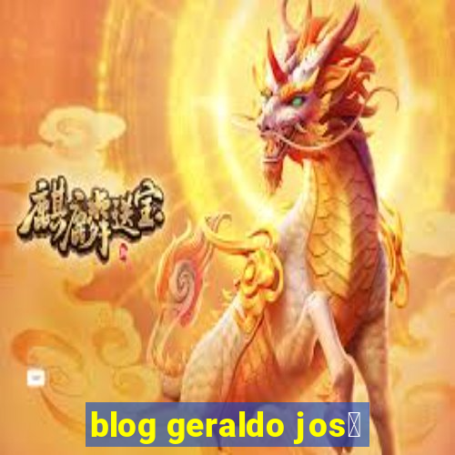 blog geraldo jos茅