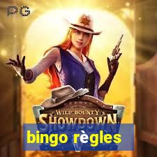 bingo règles